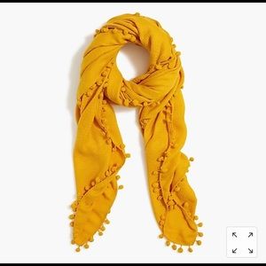JCrew Yellow Wrap Scarf